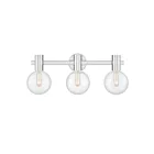 Luminaire de vanité Savoy House Essentials 8-3076-3-11 Wright 3 Lumières 180W Chrome