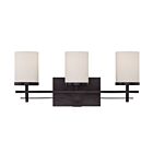 Luminaire de vanité Savoy House Essentials 8-338-3-13 Colton 3 Lumières 180W Bronze anglais