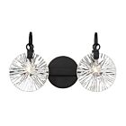 Savoy House 8-3981-2-BK Addison 2-Lumières 120W Noir Vanité 