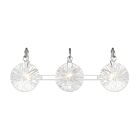 Savoy House 8-3981-3-11 Addison 3-Lumières 180W Chrome/Nickel poli Vanité
