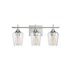 Luminaire de vanité Savoy House Essentials 8-4030-3-11 Octave 3 Lumières 180W Chrome poli
