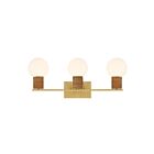 Savoy House 8-4081-3-322 Jarrell 3-Luminaires 60W Laiton Incandescente/LED Luminaire de vanité