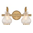 Luminaire de vanité Savoy House 8-4417-2-322 Adams 2 Lumières 120W Laiton chaud