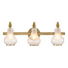 Luminaire de vanité Savoy House 8-4417-3-322 Adams 3 Lumières 180W Laiton chaud