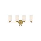 Luminaire de vanité Savoy House 8-530-4-322 Woodbury 4 Lumières 240W Laiton chaud