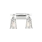 Luminaire de vanité Savoy House 8-560-2-11 Albany 2 Lumières 120W Chrome poli