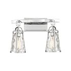 Luminaire de vanité Savoy House 8-560-2-11 Albany 2 Lumières 120W Chrome poli