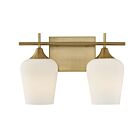Savoy House 8-6030-2-322 Octave 2-Luminaires Laiton Luminaire de vanité Appareil
