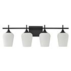 Savoy House 8-6030-4-BK Octave 4-Luminaires Noir Luminaire de vanité Appareil
