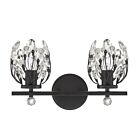 Luminaire de vanité Savoy House 8-6601-2-BK Moreno 2 Lumières 120W Noir mat