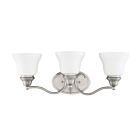 Luminaire de vanité Savoy House Essentials 8-6837-3-69 Yates 3 Lumières 180W Étain