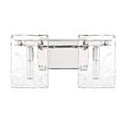 Savoy House 8-8204-2-109 Genry 2-Lumières 120W Chrome/Nickel poli Vanité