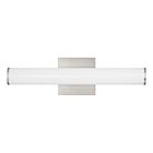 Savoy House 8-8888-18-SN Colt 20W Nickel satiné Luminaire de vanité Avec intégrée LED