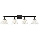 Luminaire de vanité Savoy House Essentials 8-9130-4-13 Drake 4 Lumières 240W Bronze anglais