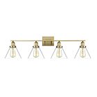 Luminaire de vanité Savoy House Essentials 8-9130-4-322 Drake 4 Lumières 240W Laiton chaud
