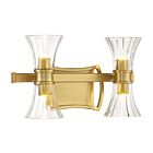 Luminaire de vanité Savoy House 8-9702-4-322 Bennington 4 Lumières 240W Laiton chaud