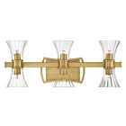 Luminaire de vanité Savoy House 8-9702-6-322 Bennington 6 Lumières 360W Laiton chaud