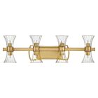 Luminaire de vanité Savoy House 8-9702-8-322 Bennington 8 Lumières 480W Laiton chaud