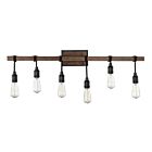 Luminaire de vanité Savoy House 8-993-6-41 Burgess 6 Lumières 360W Durango