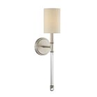 Applique Murale Savoy House Essentials Fremont 9-101-1-Sn 1 Lumière Nickel Satiné
