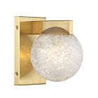 Savoy House 9-1017-1-322 1-Lumière 60W Laiton chaud Applique murale