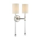 Applique Murale Savoy House Essentials Fremont 9-103-2-109 2 Lumières Nickel Poli