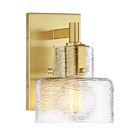 Savoy House 9-1030-1-322 1-Lumière 60W Laiton chaud Applique murale