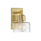 Savoy House 9-1030-1-322 1-Lumière 60W Laiton chaud Applique murale