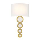 Savoy House 9-1032-1-322 1-Lumière 9W Laiton chaud Applique murale