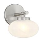 Savoy House 9-1050-1-SN 1-Lumière 60W Nickel satiné Applique murale
