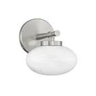 Savoy House 9-1050-1-SN 1-Lumière 60W Nickel satiné Applique murale