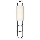 Savoy House 9-1051-1-89 1-Lumière 22W Noir mat Applique murale