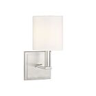Applique Murale Savoy House Essentials Waverly 9-1200-1-Sn 1 Lumière Nickel Satiné