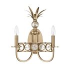 Savoy House 9-1207-2-127 Hearst 2-Luminaires 60W Laiton Incandescente/LED Applique murale d'intérieur