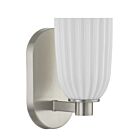 Savoy House 9-1245-1-SN Baldwin 1-Luminaire 60W Nickel satiné Incandescente/LED Applique murale d'intérieur