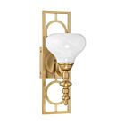 Savoy House 9-1607-1-322 Allston 1-Luminaire 60W Laiton Incandescente/LED Applique murale d'intérieur