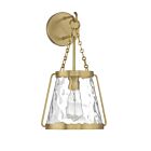 Applique Murale Savoy House Essentials Crawford 9-1801-1-322 1 Lumière Laiton Chaud