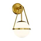 Applique Murale Savoy House Essentials Polson 9-1911-1-322 1 Lumière Laiton Chaud