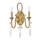 Savoy House Fairchild 9-2704-2-322 2-Lumières Laiton chaud Applique Murale