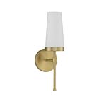 Applique Murale Savoy House Essentials Haynes 9-2801-1-322 1 Lumière Laiton Chaud