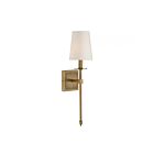 Applique Murale Savoy House Essentials Monroe 9-302-1-322 1 Lumière Laiton Chaud