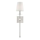 Applique Murale Savoy House Essentials Monroe 9-303-1-Sn 1 Lumière Nickel Satiné