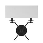 Savoy House Arondale 9-3305-2-89 2-Lumières Noir mat Applique Murale