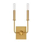 Savoy House Essentials Avondale 9-4044-2-322 2-Lumières Laiton chaud Applique Murale
