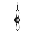 Savoy House 9-4100-1-89 Minette 1-Luminaire 60W Noir Incandescente/LED Applique murale d'intérieur