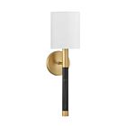 Savoy House 9-4607-1-322 Conrad 1-Luminaire 60W Laiton Incandescente/LED Applique murale d'intérieur