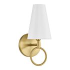 Savoy House 9-4700-1-322 Wilkes 1-Luminaire 60W Laiton Incandescente/LED Applique murale d'intérieur