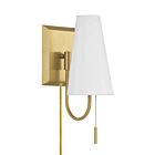 Savoy House 9-4704CP-1-322 Wilkes 1-Luminaire 60W Laiton Incandescente/LED Applique murale d'intérieur
