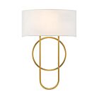 Savoy House 9-4800-2-322 Tempe 2-Lumières Laiton chaud Applique murale