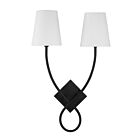 Savoy House Barclay 9-4928-2-89 2-Lumières Noir mat Applique Murale